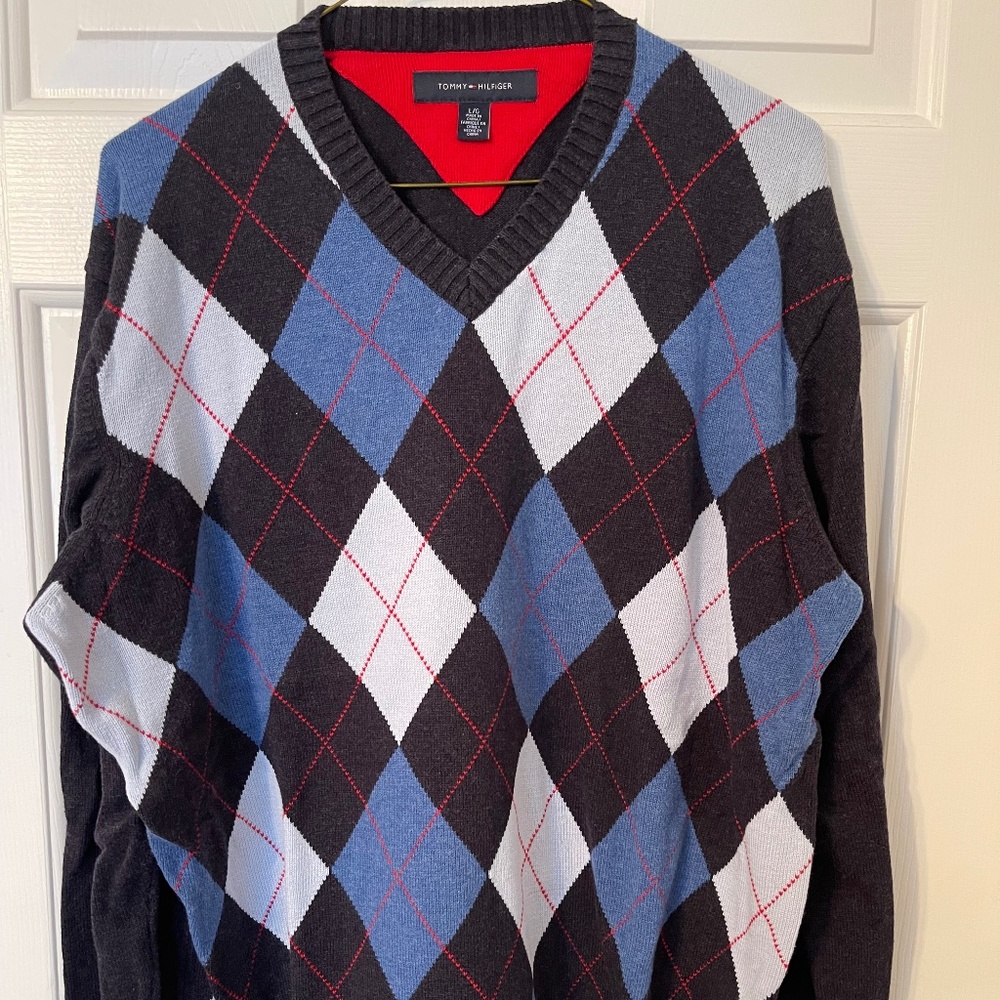 Tommy Hilfiger Argyle Sweater